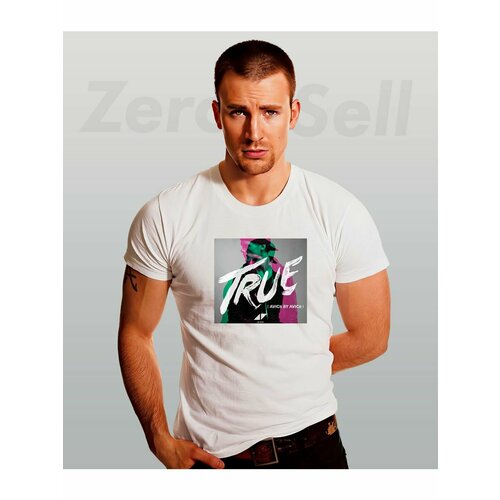 фото Футболка avicii авичи диджей, размер xs, белый zerosell