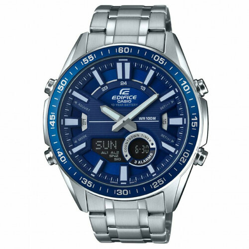 фото Наручные часы casio, синий casio edifice