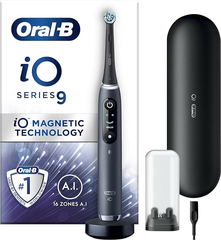 Электрическая зубная щетка Oral-B iO 9S, черный