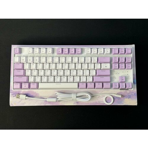 Игровая Механическая Клавиатура K87 Red Switch Usb type-c Приятный звук клавиш и RBT пластик 500000₽