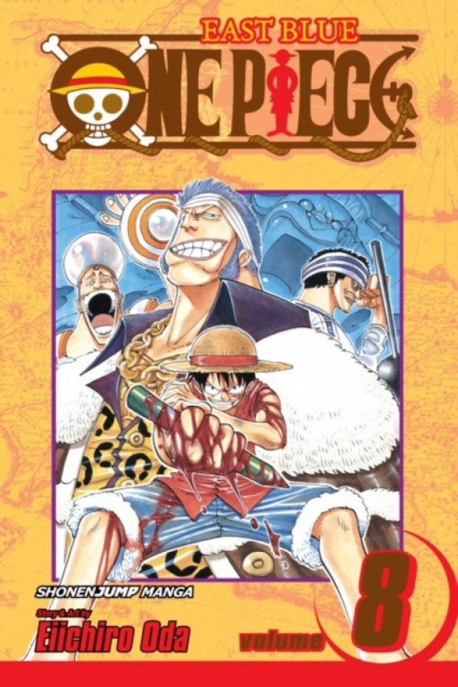 One Piece. Volume 8 / Oda Eiichiro / Книга на Английском / One Piece. Большой куш. Книга 8 / Ода Эйитиро - фото №4