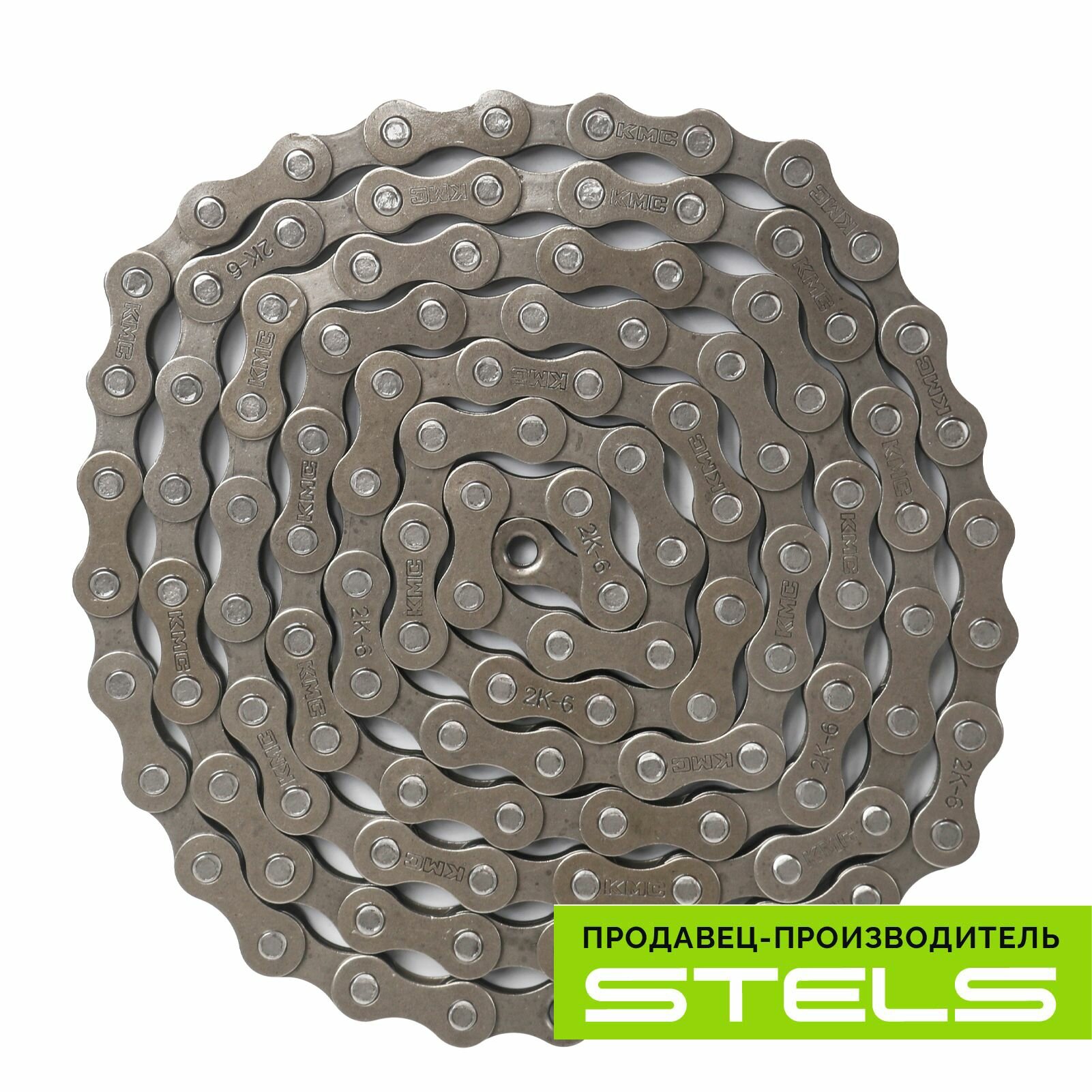 фото Цепь велосипедная 1/2"х1/8" 116 звеньев S1 KMC NEW (item:010)