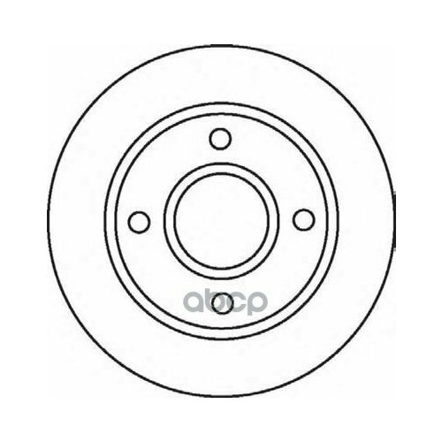 Тормозной Диск Jurid арт. 562078J
