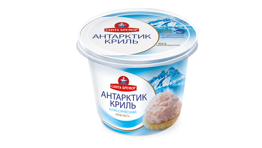 Паста из морепродуктов "Антарктик-Криль классический" Санта Бремор