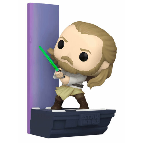 Фигурка Funko POP! Deluxe Bobble Star Wars Duel of The Fates Qui-Gon Jinn (Exc) (508) 63196