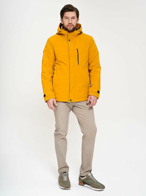 Куртка OHARA, размер 56, желтый, горчичный