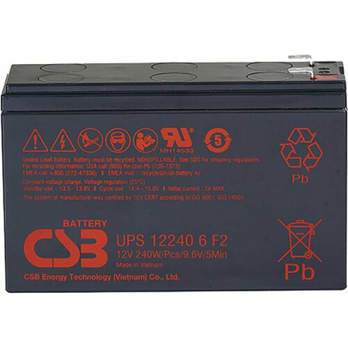 Батарея для ИБП CSB UPS122406 12В 240Ач