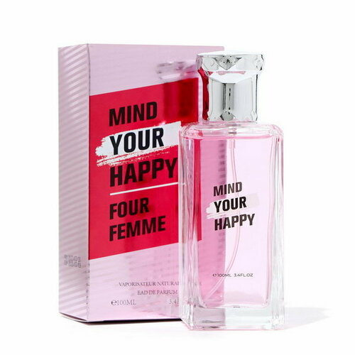 Туалетная вода женская Minde Your Happy, 100 мл туалетная вода carolina herrera 212 men heroes forever young