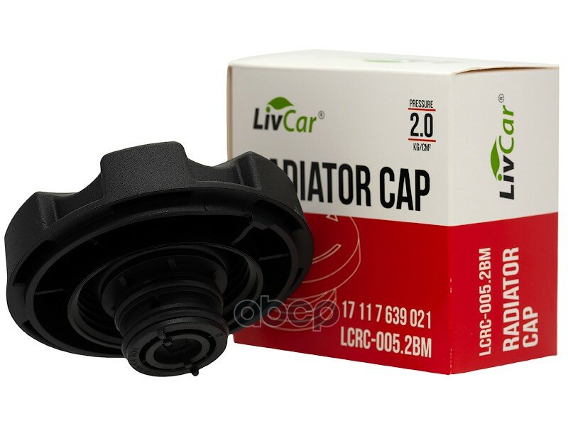 Крышка Расширительного Бака Lcrc-005.2Bm (2.0Kg/Cm2) Oem 17117639021 Bmw LivCar арт. lcrc-005.2bm