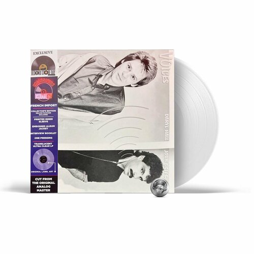 Daryl Hall & John Oates - Voices (coloured) (LP) 2021 Clear, RSD, Limited Виниловая пластинка виниловая пластинка hall daryl oates john the very best coloured 0889853309719