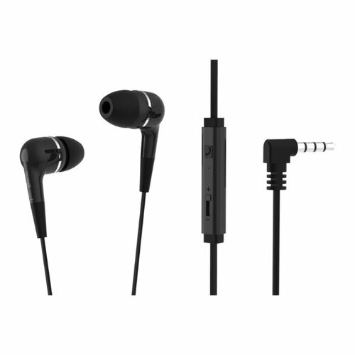 Наушники Ritmix RH-112M вакуумные микрофон 104 дБ 32 Ом 35 мм 12 м черные 867₽