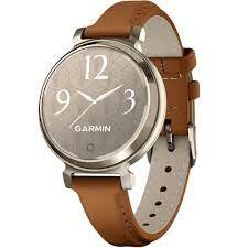 Смарт-часы Garmin Lily 2 Classic Cream Gold with Tan Leather Band, 010-02839-02