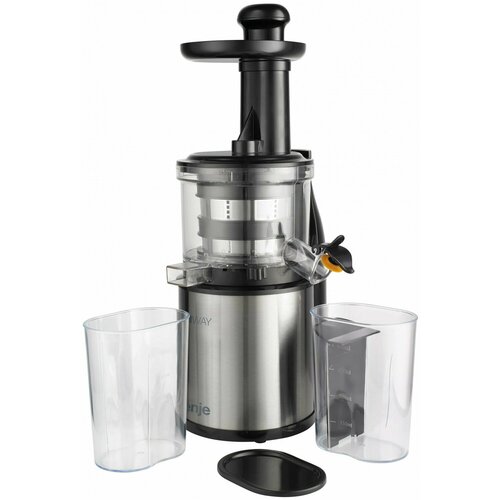 Соковыжималка шнековая Gorenje JC4800VWY 200Вт резерв сока 600мл нержавеющая стальчерный 1200000₽