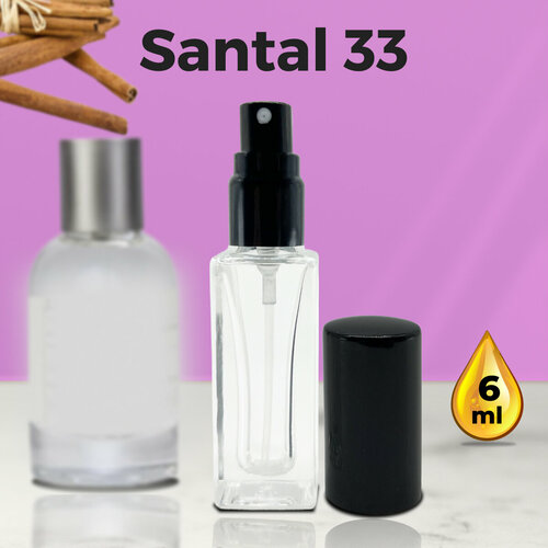 Santal 33 - Духи унисекс 6 мл + подарок 1 мл другого аромата parfumsoul духи масляные santal 33 сантал 33 роликовый флакон 8 мл