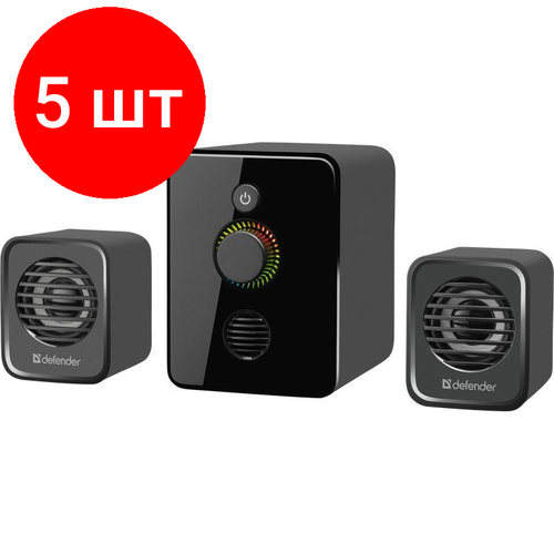 Комплект 5 штук Акустическая система 21 Defender V12 11 Вт питание от USB 891000₽