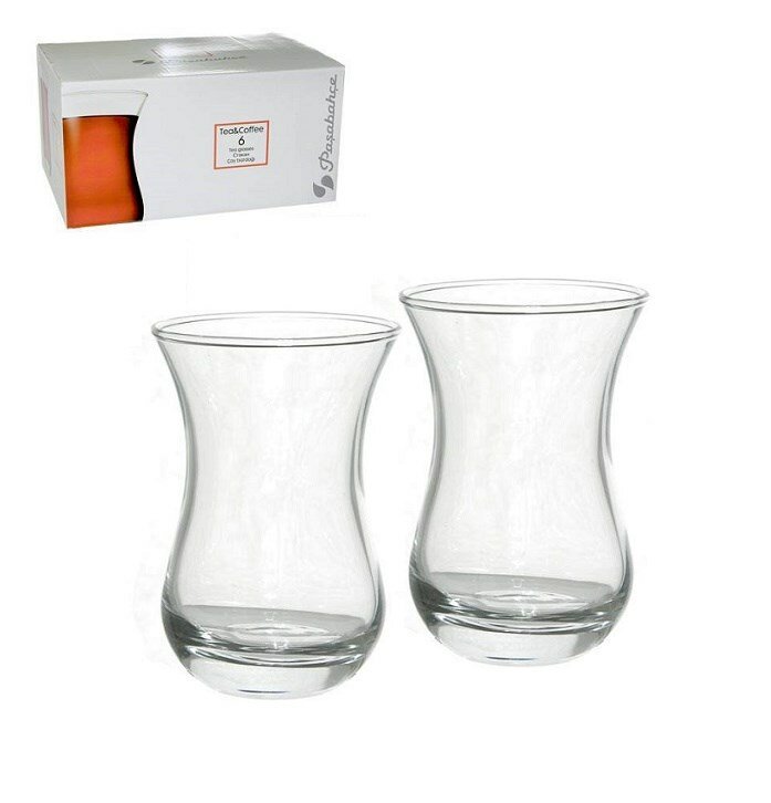 фото Стаканы турецкие стеклянные армуды набор 6шт