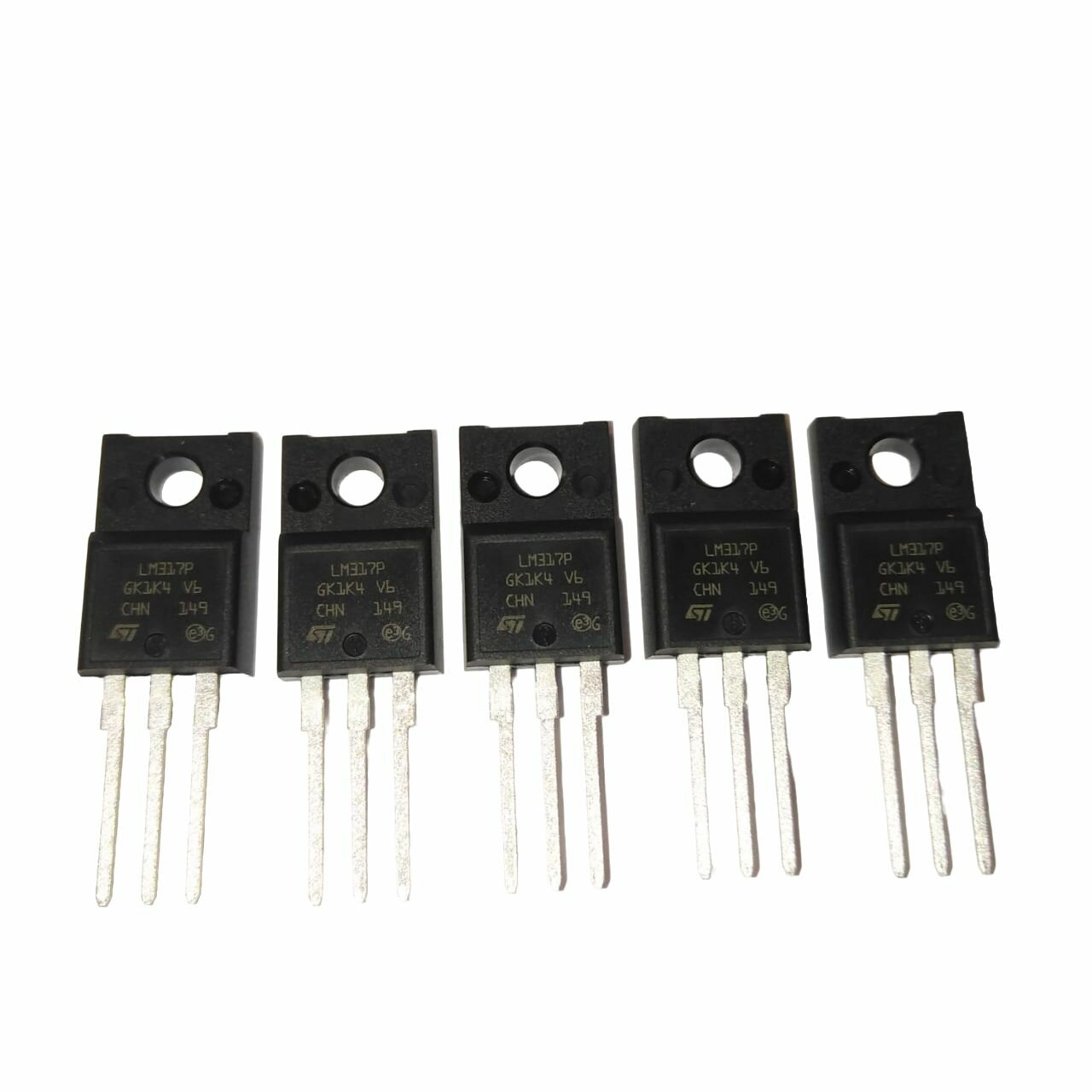 LM317P Uвых 1.2В-37В, 1.5А - 5 штук