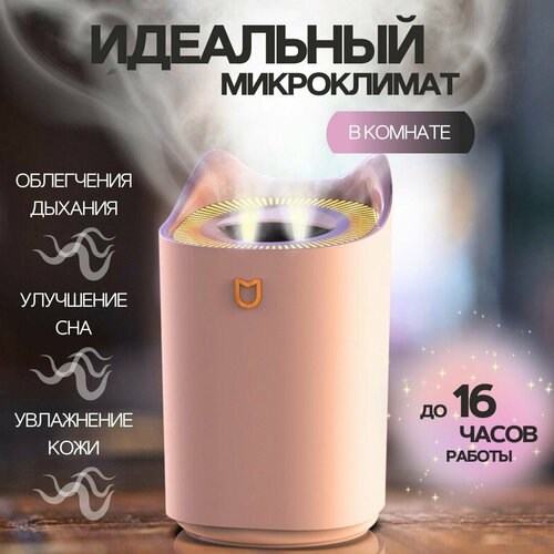 Увлажнитель воздуха с ночником 2 литра ультрафиолетовый 163100₽