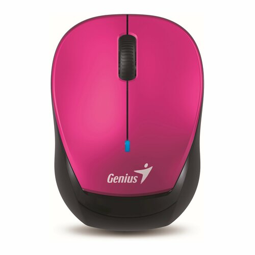 Мышь беспроводная Genius Micro Traveler 9000R, розовый мышь genius micro traveler v2 super mini красный