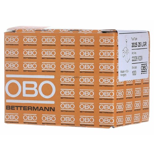 Зажим для ногтей 4 7мм 2025 25 LGR OBO 2228629 4012195219613 3824₽