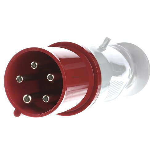 Разъем CEE 63A 5p 6h 400 В 50 60 Гц красный 261 Walther 4015609000340 32510₽
