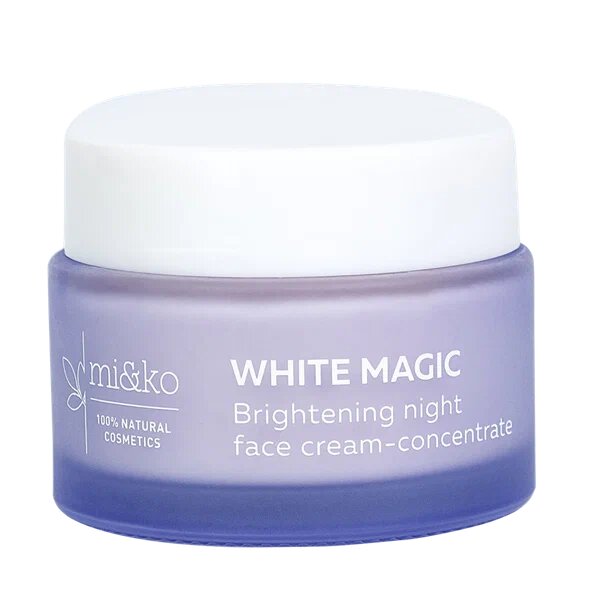 Отбеливающий ночной крем-концентрат для лица "WHITE MAGIC" Mi&Ko, 50 мл