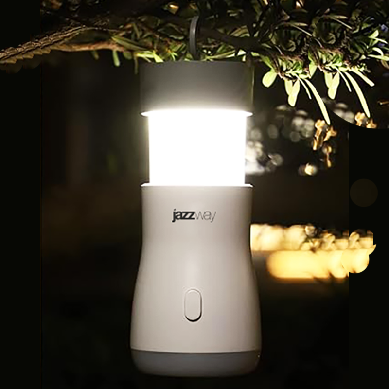 фото Фонарь кемпинговый Jazzway Accu5-L1W/L10/L14-wh micro-USB