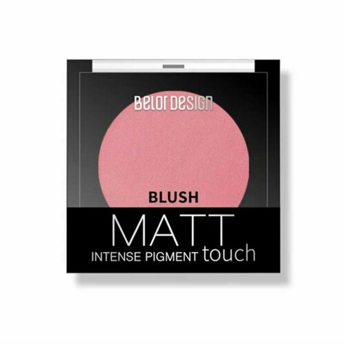 Румяна для лица Matt Touch BelorDesign бежевый 202 матовый финиш