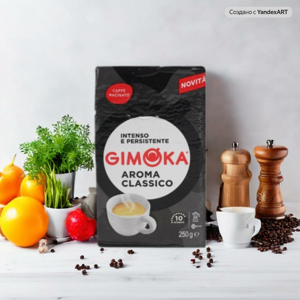 Кофе молотый Gimoka Aroma Classico, 250 г - фото №20