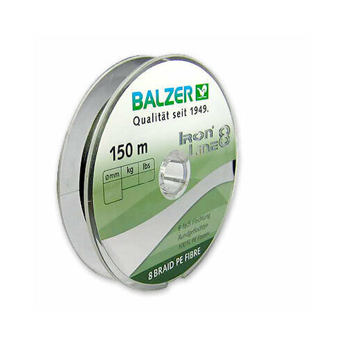 Плетёнка Balzer Iron Line PE 8x 150м 0.24мм 19.5кг Green