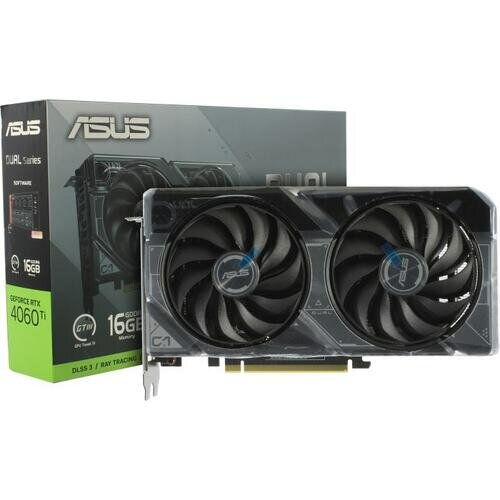 Видеокарта Asus DUAL DUAL-RTX4060TI-16G