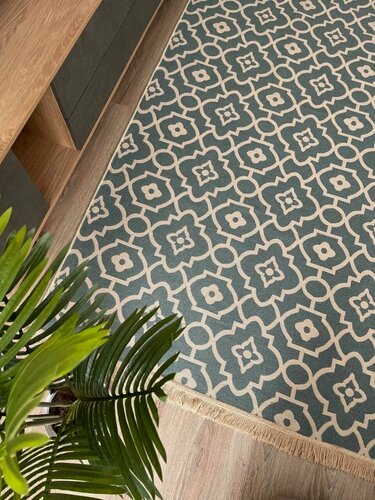 Изображение товара Ковер безворсовый двусторонний 160х250 см. Хлопковый комнатный ковер Musafir Home