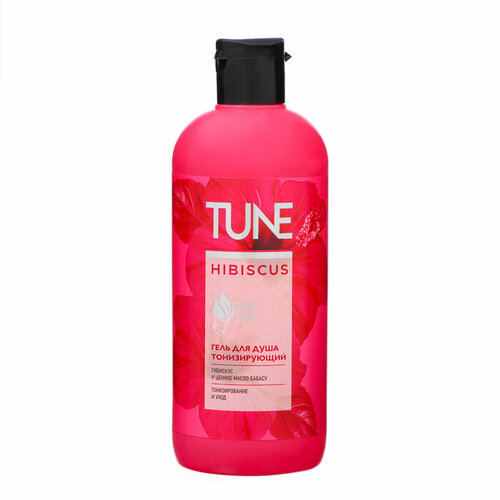 Гель для душа TUNE тонизирующий гибискус 500 мл комплект из 12 шт 2482₽