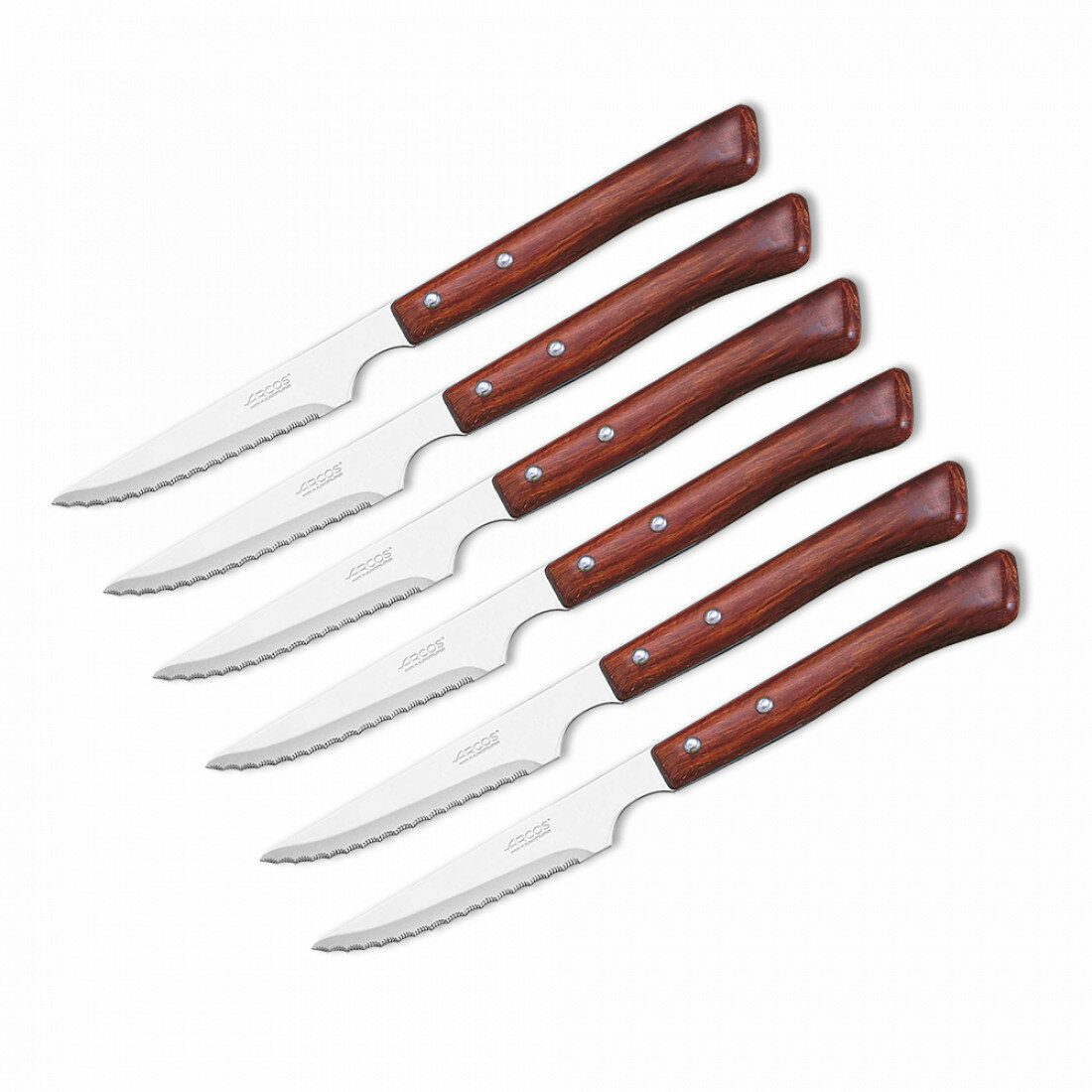 Набор столовых ножей для стейка 6 шт, серия Steak Knives, 372000, ARCOS
