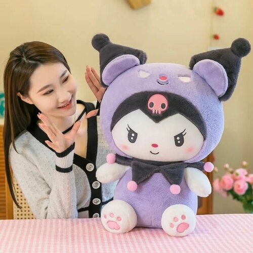 Мягкая игрушка Куроми Моя мелодия Хеллоу Китти Kuromi, 40 см