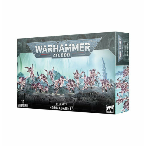 Набор миниатюр Warhammer 40000: Tyranids Hormagaunts (2023) набор миниатюр для настольной игры warhammer 40000 tyranid hormagaunts