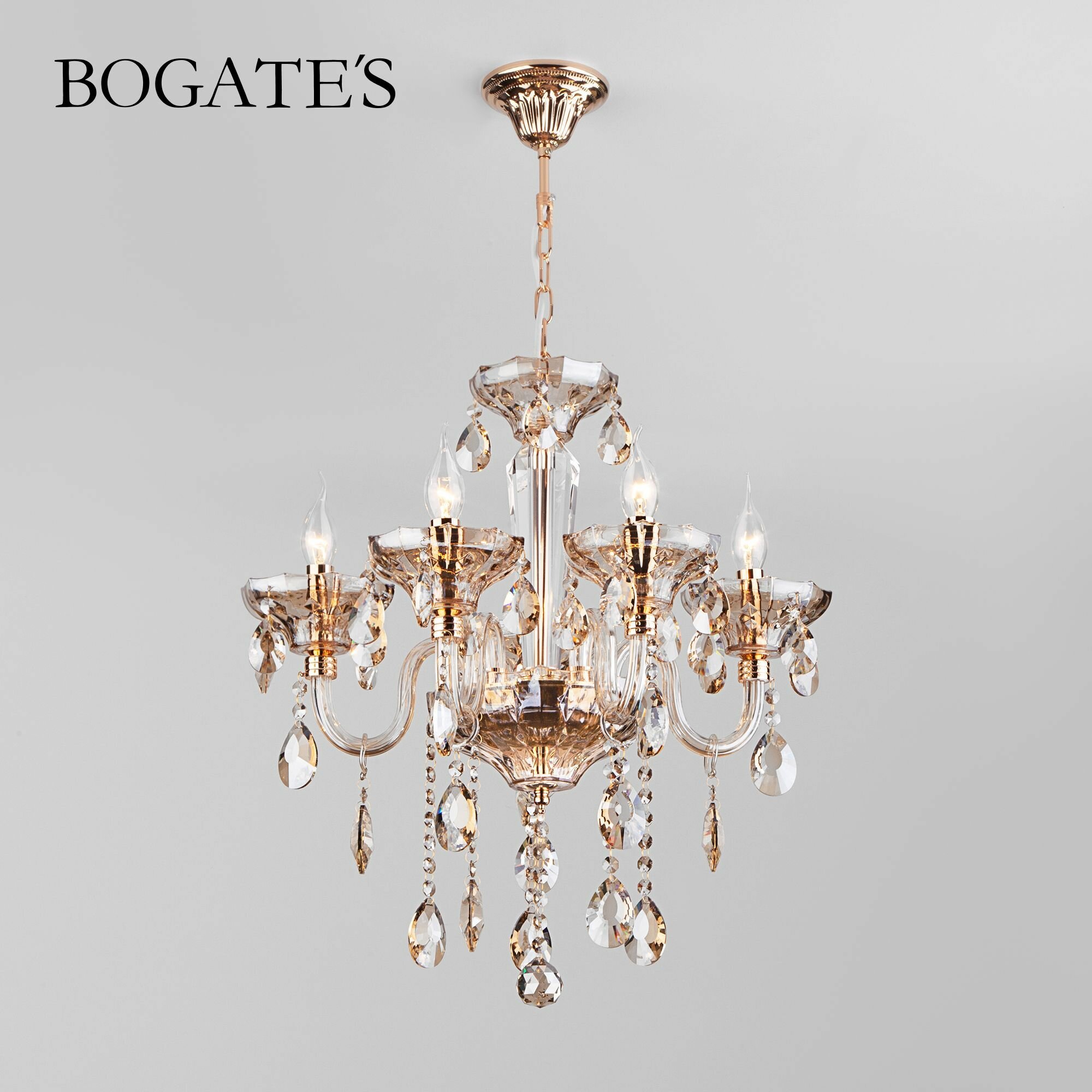 Люстра Bogates LECCE 310/5 4690389141874 Bogate's - фото №1