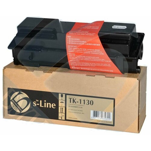 картридж solution print sp k 1130 3000 стр черный Тонер-картридж булат s-Line TK-1130 черный, для Kyocera