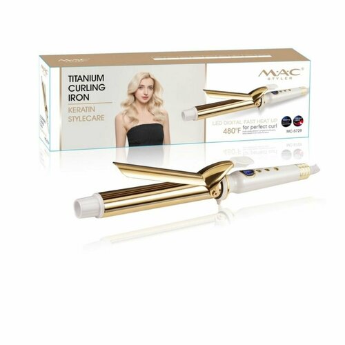 Стильная плойка для завивки и укладки волос 463700₽