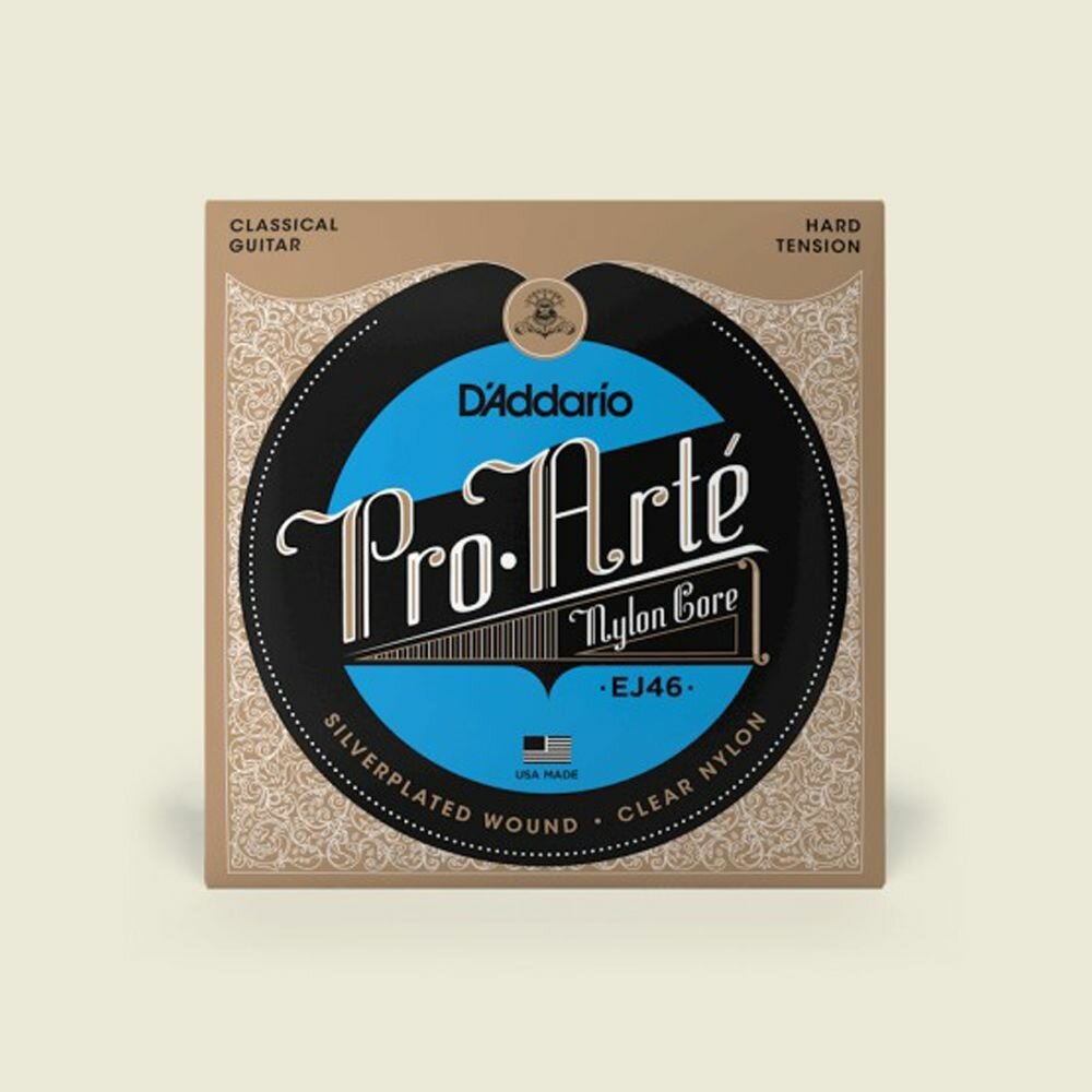 Струны для гитары классической нейлон, D'Addario EJ46