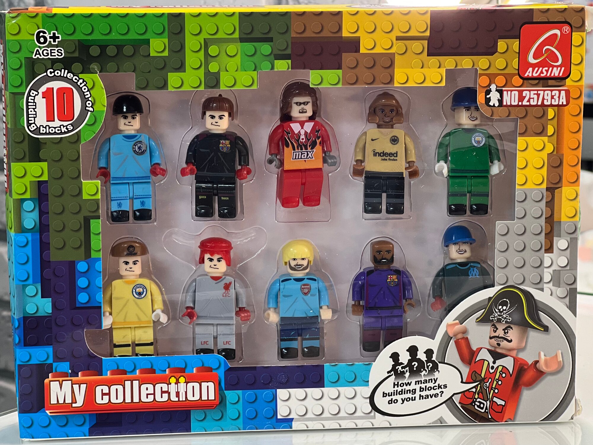 фото Игрушка Набор мини фигурок 10 в 1, набор фигурок для конструктора