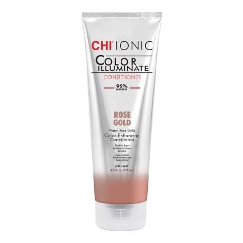 Chi Ionic Color Illuminate Conditioner ROSE GOLD - Чи Ионик Колор Иллюминейт Кондиционер оттеночный "Розовое золото", 251 мл -