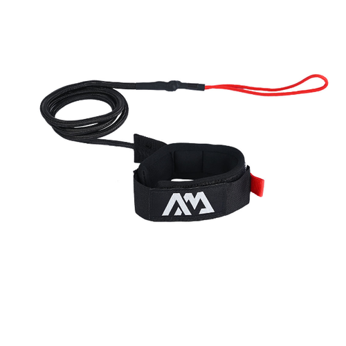 Лиш для SUP-доски прямой Aqua Marina Paddle Board Surf Leash 2,75 м усиленный шнур толщиной 7 мм в нейлоновой оплетке(B0303024) 29 53 land surf skate board maple deck s7 truck complete surfskate board outdoor carving pumping cruiser longboard skateboards