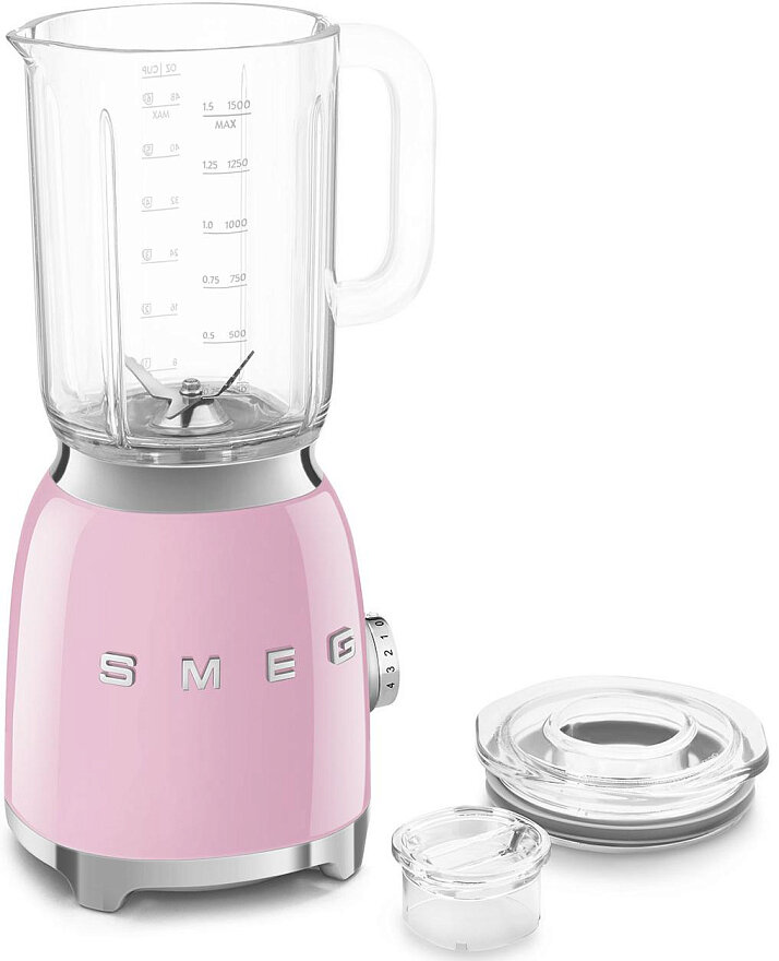 Блендер стационарный SMEG BLF03PKEU, розовый — фото 1