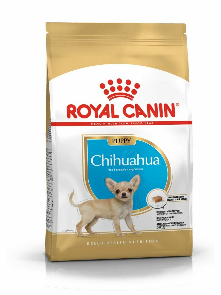 Сухой корм Royal Canin Chihuahua длященков до 8мес 500г — фото 1