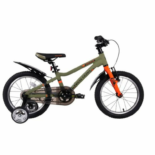 Детский велосипед TechTeam Drift 18 2024 зеленый NN012331 17080₽