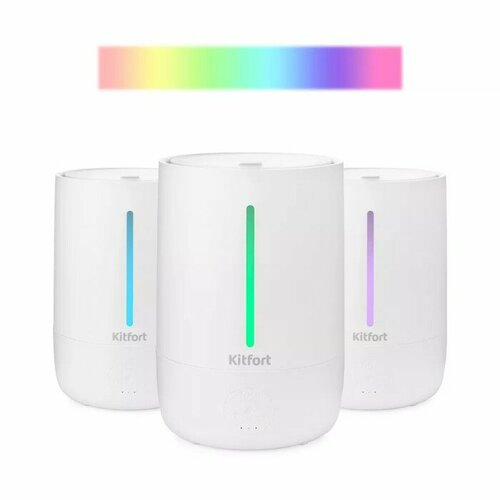 Увлажнитель воздуха Kitfort КТ-2832 ультразвуковой 25 Вт 45 л 25 м2 белый 573200₽