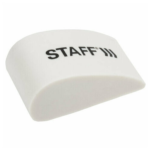 Ластик STAFF College 38х22х16 мм в форме капли цвет белый 228070 309₽