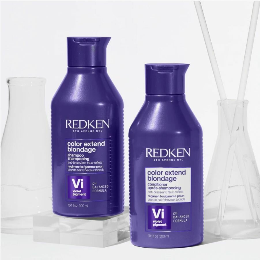 Redken Кондиционер с ультрафиолетовым пигментом для оттенков блонд, 300 мл (Redken, ) - фото №18