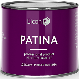 Декоративная Патина Elcon Patina 0.2кг для Придания Эффекта Старения Кованым Изделиям, Бронза / Элкон Патина.